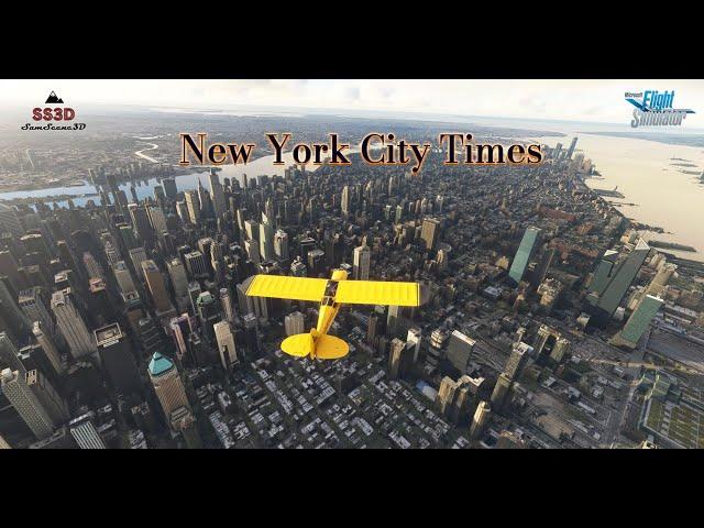 Microsoft Flight Simulator 2020 | New York City Times for MSFS2020