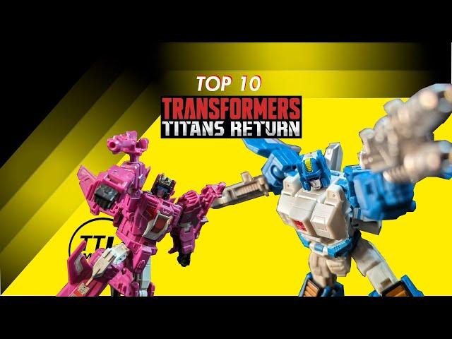 Top 10 Transformers Titans Return Figures (stop motion)