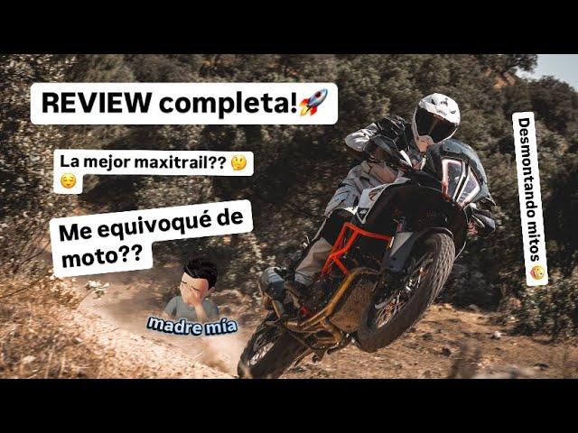 KTM 1290 SUPER ADVENTURE R! Review y opinión.#ktm #ktm1290superadventurer #motovlog #review #onboard