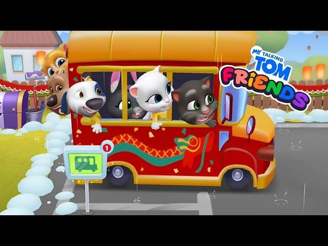 MY TALKING TOM FRIENDS Azaming Adventure Game #GameplayTheory #talkingtomfriends