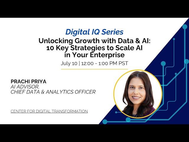 Digital IQ Series -- Unlocking Growth with Data & AI