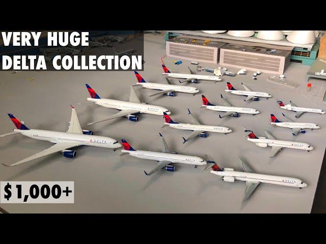 *VERY HUGE* gemini jets Delta Airlines collection video - August 2020