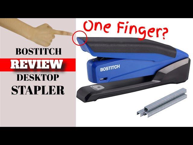 Bostitch Office InPower Spring-Powered Desktop Stapler Review #stapler #review #bostitch