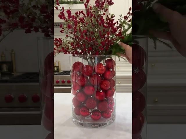 EASY & ELEGANT Christmas Centerpiece DIY