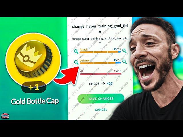 HUGE UPDATE: Bottle Caps & Hyper Training in Pokémon GO