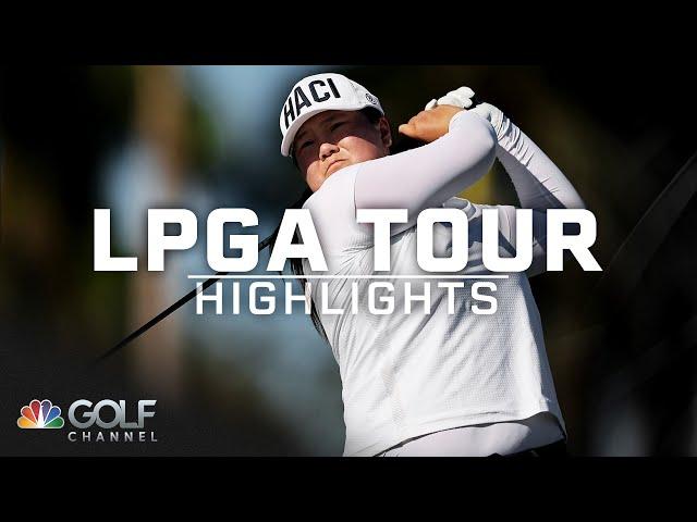 LPGA Tour Highlights: 2024 CME Group Tour Championship, Round 3 | Golf Channel