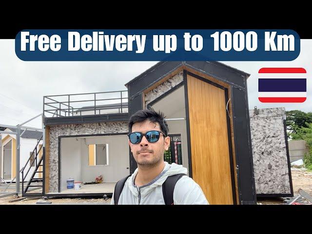 170,000 baht Tiny prefabricated houses in Khon Kaen Thailand