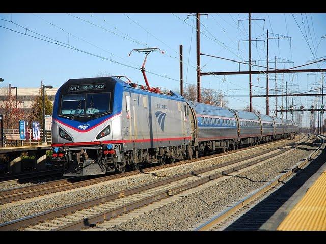 Sunday after Thanksgiving Railfanning on Amtrak's Northeast Corridor