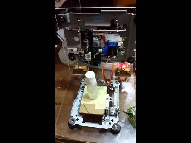 Mini CNC plotter (arduino )