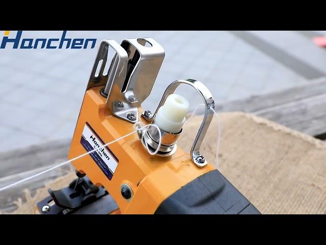 Hanchen Bag Sewing Machine Threading Video for CJY-22A(Yellow)