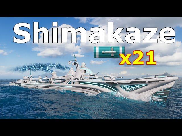 World of WarShips Shimakaze - 4 Kills 233K Damage