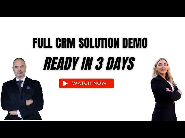 A Complete CRM Solution In 3 Days! Full System Demonstration | Boost Productivity & Automation