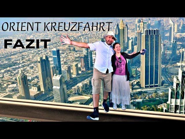 Das Fazit unserer Orient Kreuzfahrt mit der Mein Schiff 4