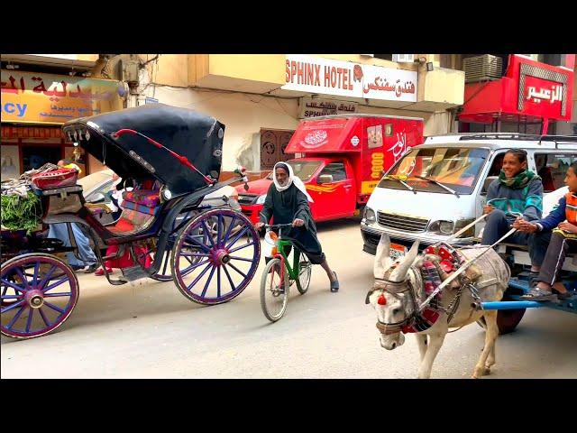 Ancient Egypt in in 2024 - Luxor Walking Tour in 4K