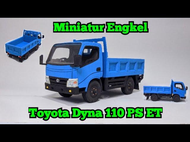 Miniatur Engkel Toyota Dyna 110 PS ET Handmade