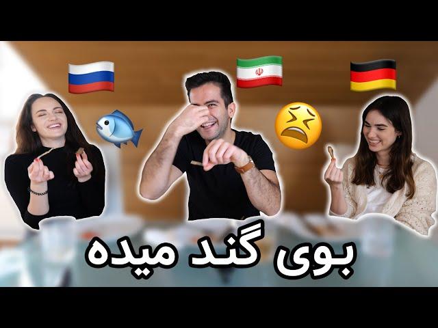 امتحان کردن خوراکی های معروف روسی