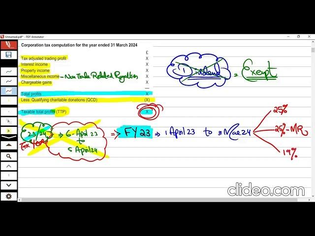 Mastering Corporation Tax Liability | ACCA | Study Hub Practice @sirfaizanfarooq