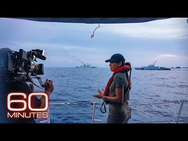 60 Minutes witnesses international incident in the South China Sea