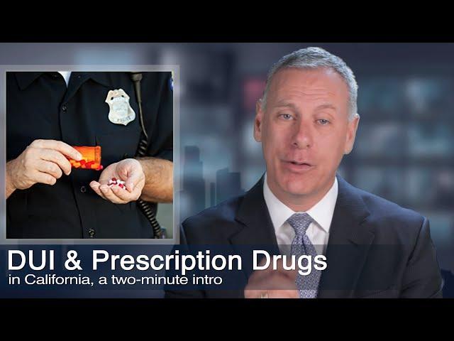 Los Angeles DUI from Prescription Drugs, Kraut Law Group