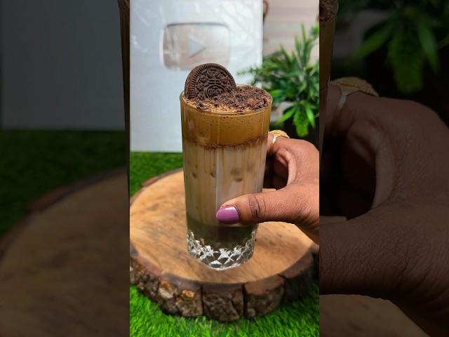 Oreo dalgona latte ️️…. #shorts #coffee #dalgonacoffee #oreolatte #viral #kalpanaskitchen