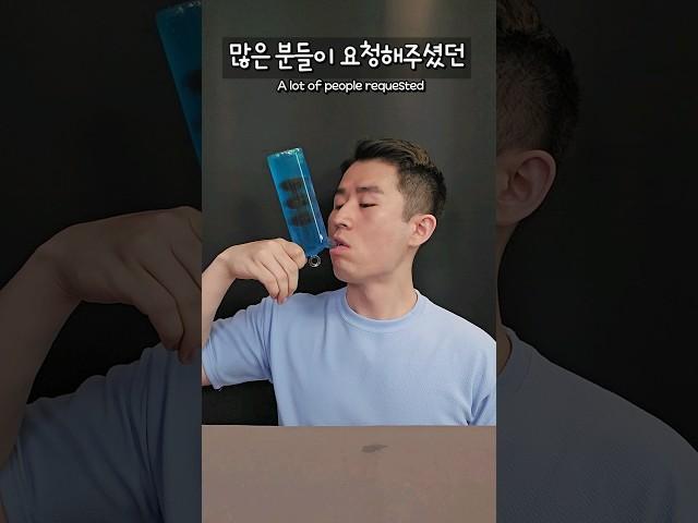 ASMR Wonderful Water Eating Show+️