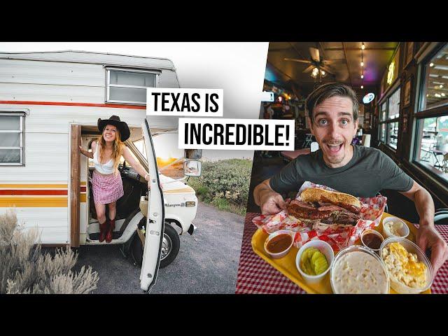 Our ULTIMATE RV Road Trip Across West TEXAS! - Delicious BBQ, Epic Camping & Hidden Gems!