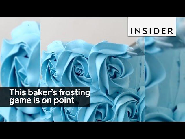 A Brazilian baker's frosting game is on point