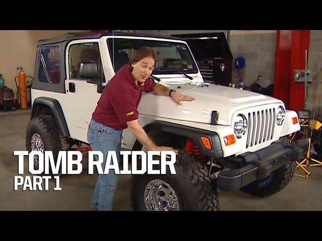 Turning A Stock Jeep Wrangler Into The Ultimate Jeep From Tomb Raider 2 - Classic Trucks! S6, E3