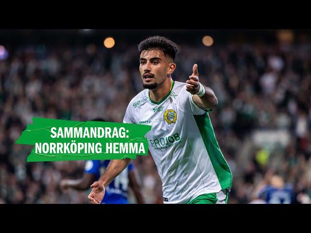 HÖJDPUNKTER | Hammarby 1-1 IFK Norrköping | Allsvenskan 2024