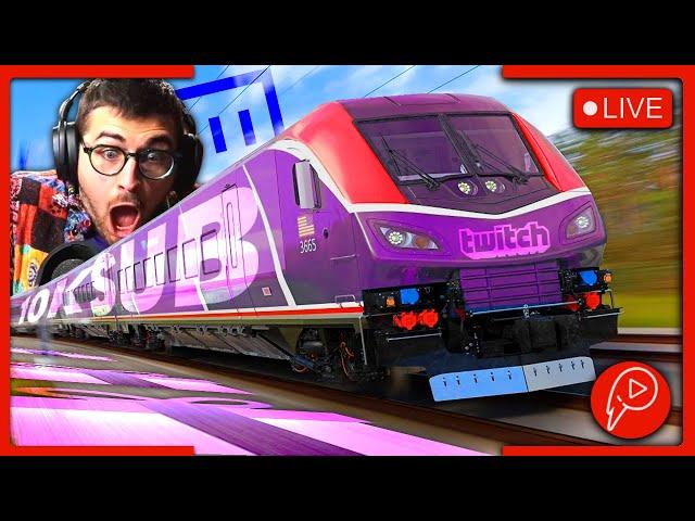 LA CAVALCATA TRIONFALE A 10'000 SUB! (Hype Train lv.33 e RECORD)