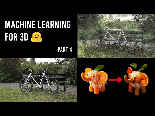 Machine Learning for 3D (p4 gaussian splatting)