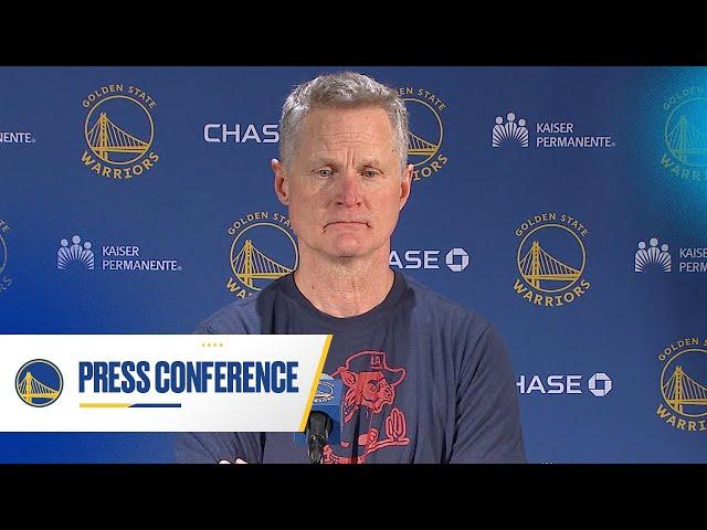 Steve Kerr Recaps Warriors Loss to Clippers | Dec. 27, 2024