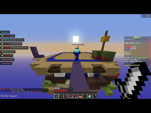 Hpixel - Bedwars Private Games - Road to 55!