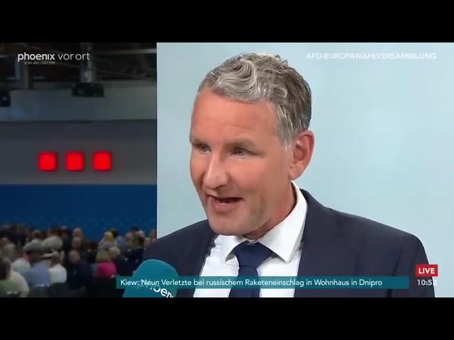 Deutschland in der Krise: Björn Höcke spricht Klartext  | #AfD" AfD Europawahlversammlung