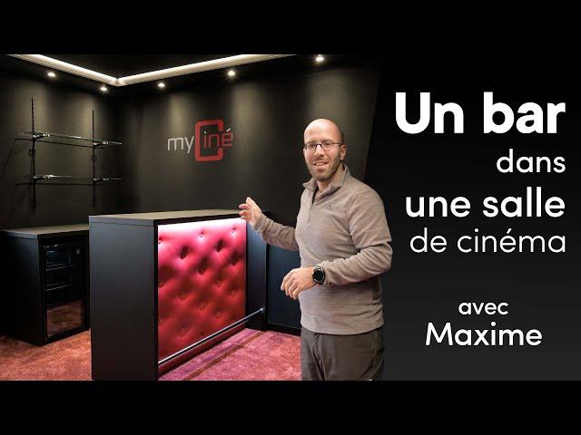 Installation d'un bar dans une salle de cinéma | 100% MyCiné