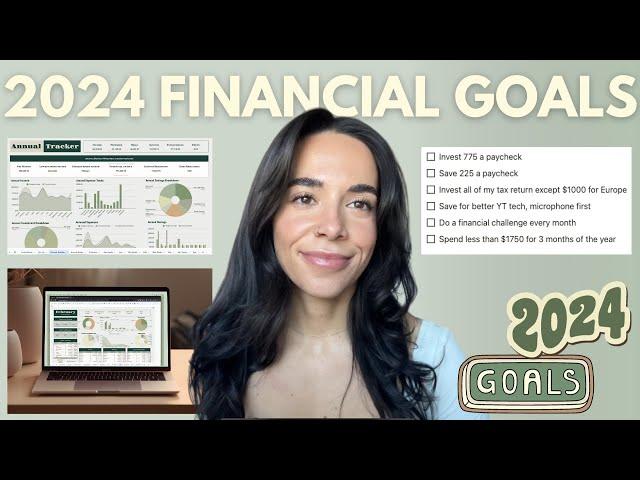 MY 2024 FINANCIAL GOALS | 2023 Financial Year in Review, Lets Set Goals for 2024