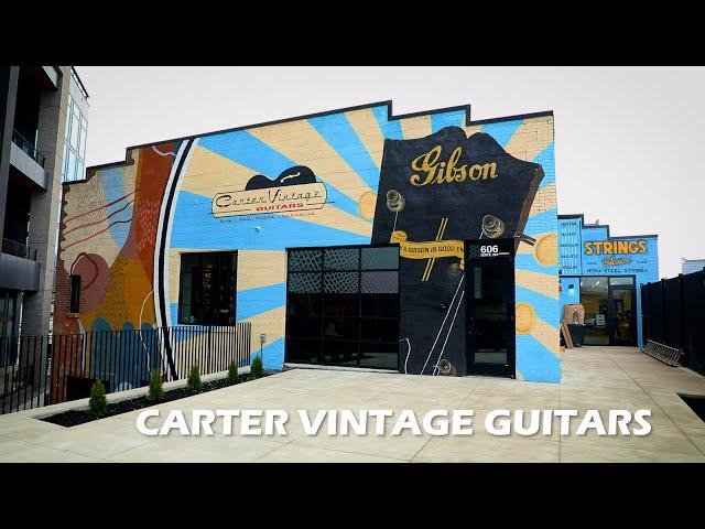 Carter Vintage Guitars - Grand Re-opening - FOX17 Rock & Review