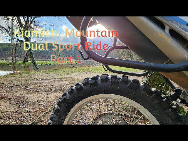 Dual Sport Ride in Clayton Oklahoma Part 1