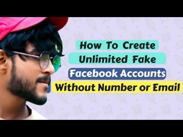 how to make unlimited facebook account without number | Tech bd pro