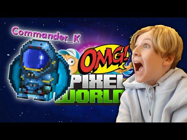 Commander_K TULI MUN MAAILMAAN!! (Pixel Worlds Suomi)