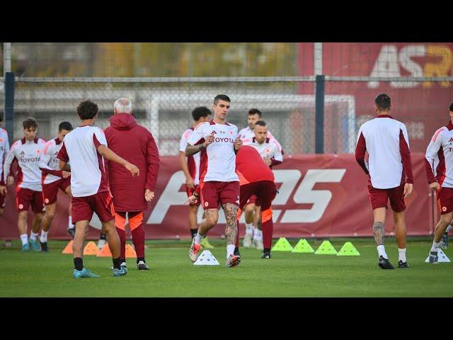 AS Roma training 19.11.2024 ️ #football #roma #asroma #calcio #seriea @asroma @ToyotaItalia