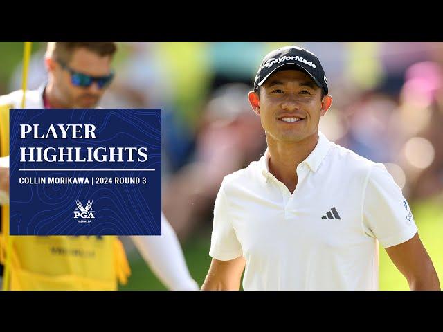 Collin Morikawa Shares Lead After 4-Under 67 | Round 3 Highlights | 2024 PGA Championship