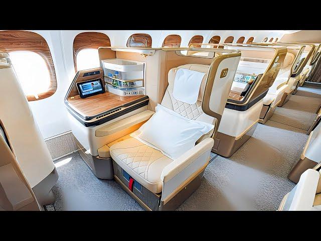 Emirates New 777-300ER Business Class vs A380 Business Class | Tokyo to Barcelona (Flight Review)