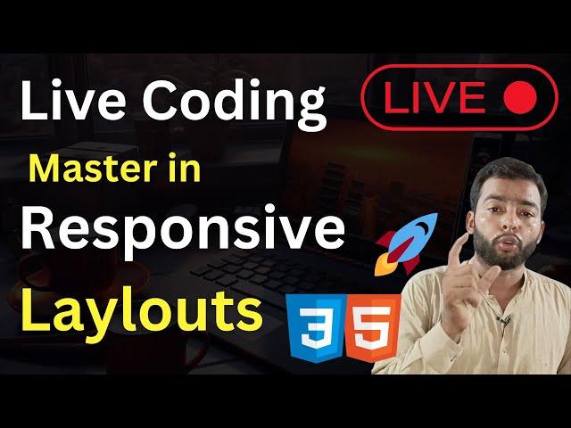  Mastering Responsive CSS Grid: Live Class with Creative Babar