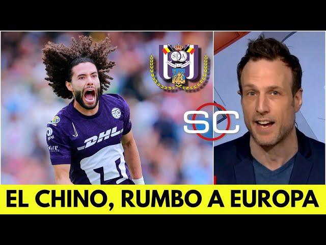 BOMBAZO. CÉSAR HUERTA SE VA al ANDERLECHT. El Chino Huerta deja PUMAS y la LIGA MX | SportsCenter