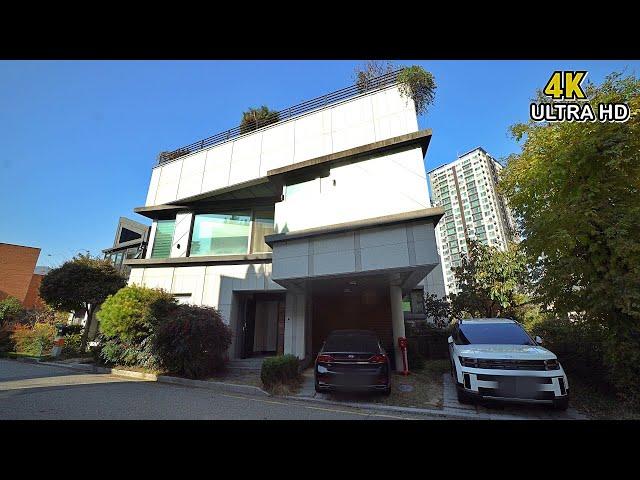 작은 연못과 정자 옥상정원이 예쁜  분당구 단독주택 다녀왔습니다.! a detached house in Korea