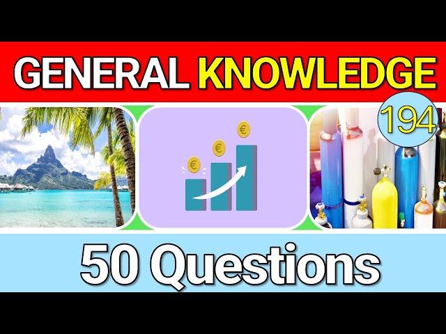 Can You Get All 50 of These General Knowledge Questions Right?  | 2024 Challenge Nr. 194