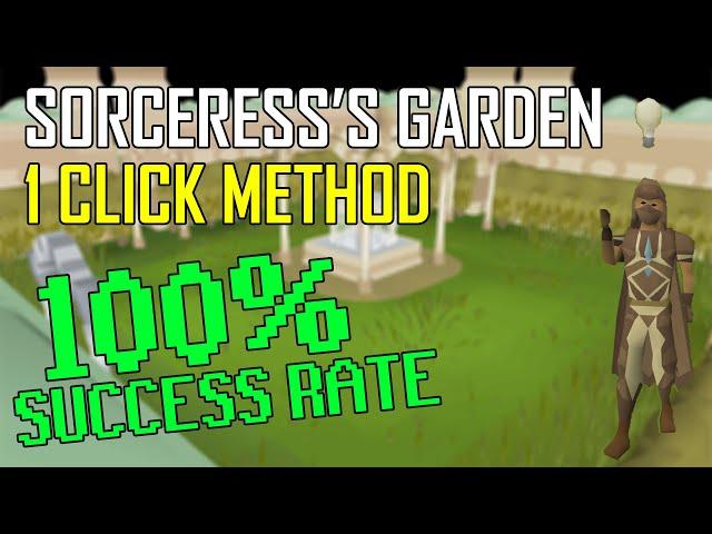 1 Click Sorceress's Garden Runelite Addon (Never fail again). 125k+ xp/h