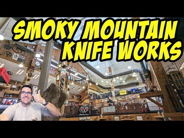 Let's tour Smoky Mountain Knife Works in Sevierville Tennessee