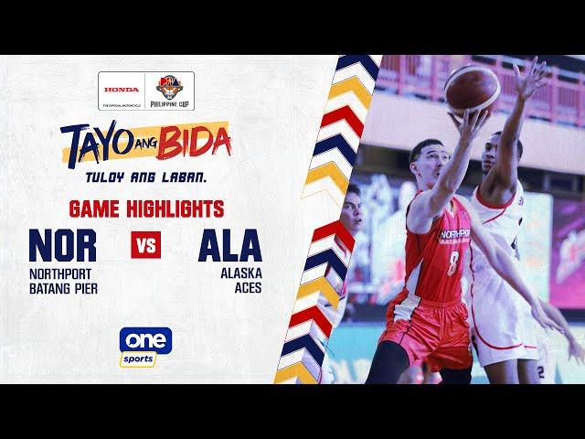 NorthPort vs Alaska highlights | 2021 PBA Philippine Cup - Sept 23, 2021